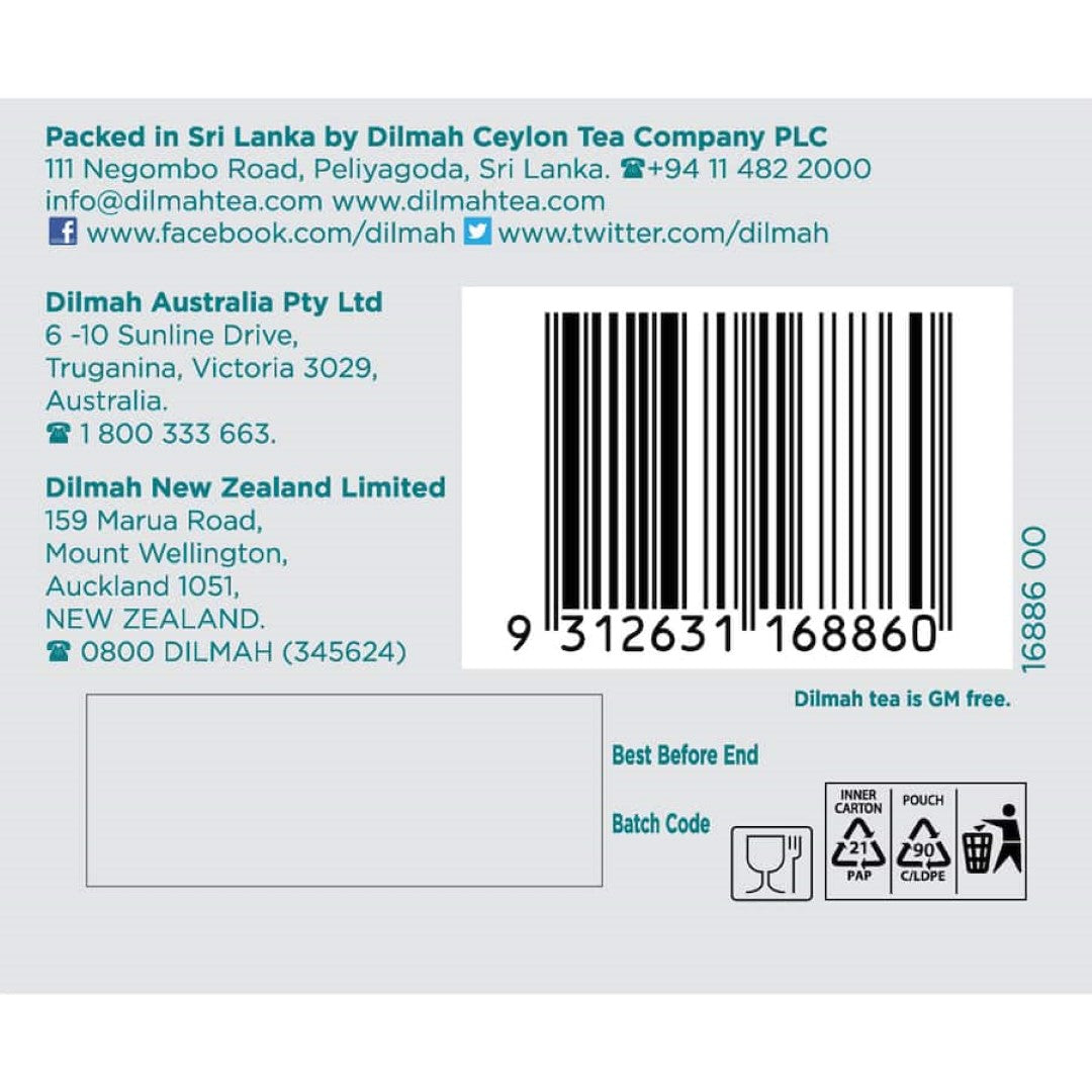 Dilmah Tea English Breakfast Extra Strength