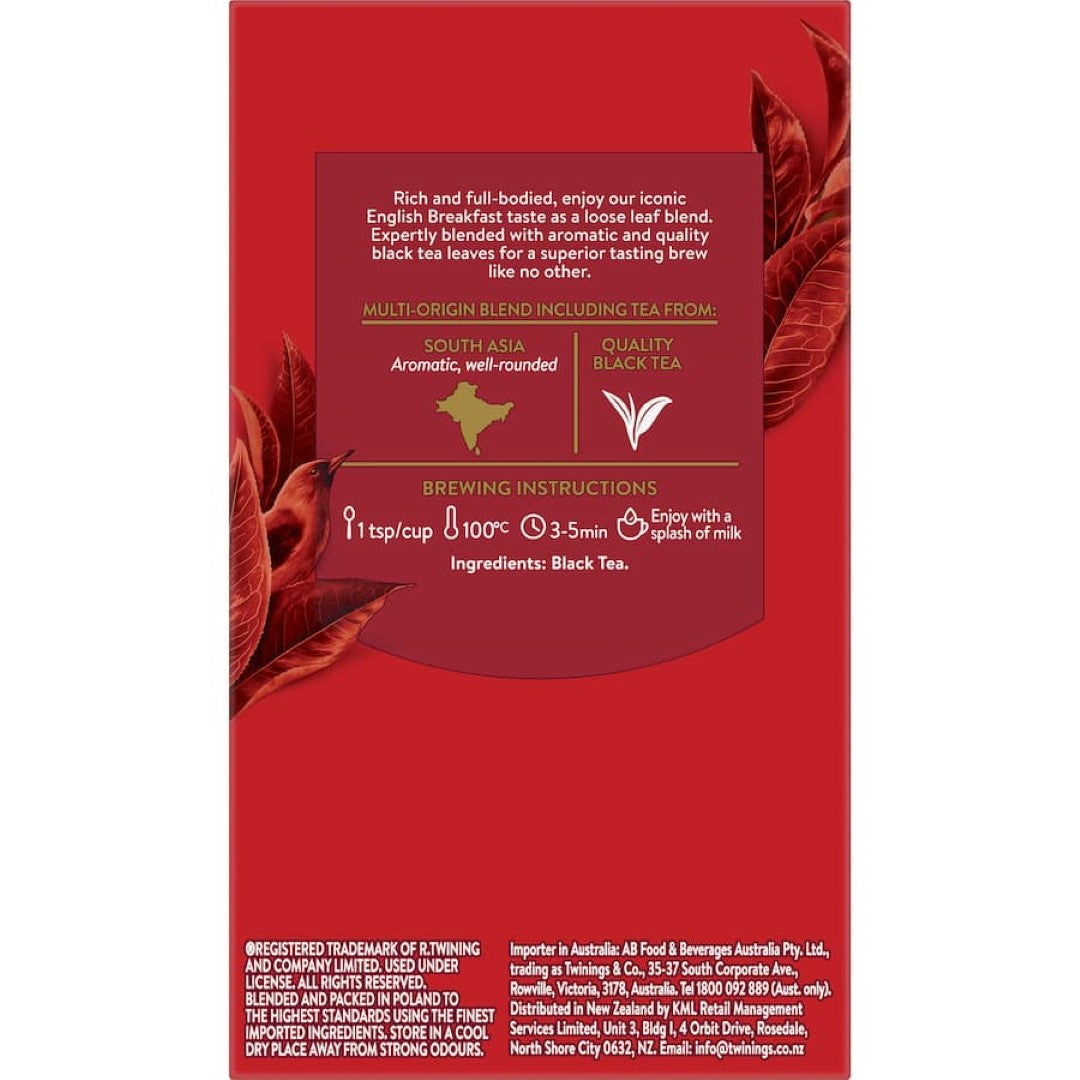 Twinings Loose Leaf Tea English Breakfast 125g