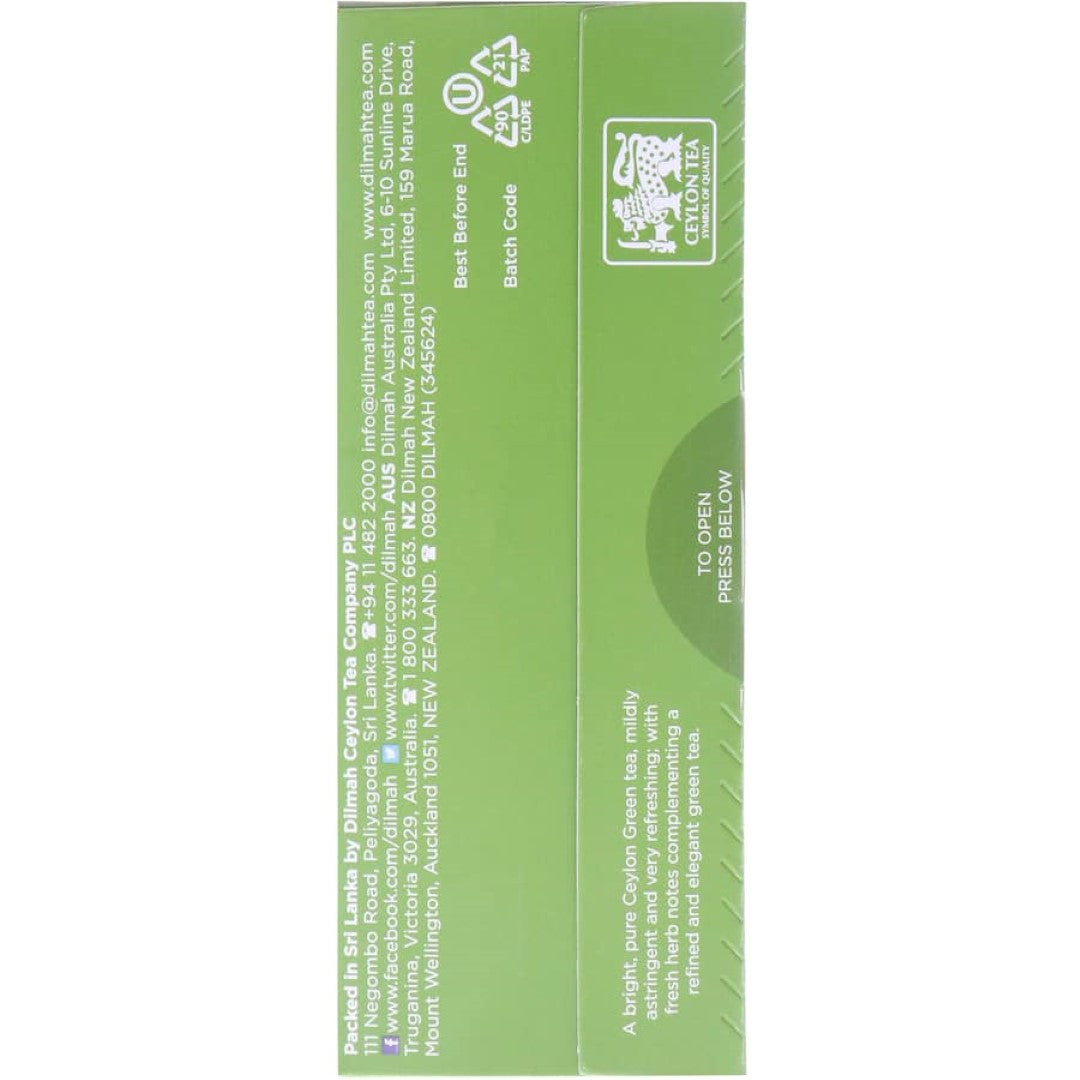 Dilmah Green Tea String And Tag