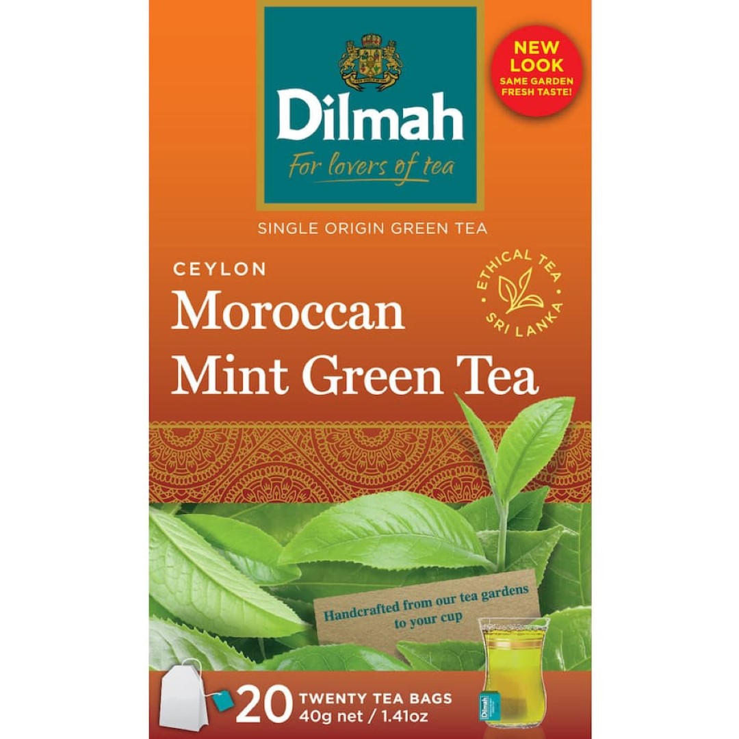 Dilmah Green Tea Moroccan Mint