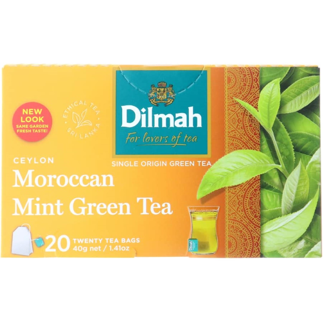 Dilmah Green Tea Moroccan Mint