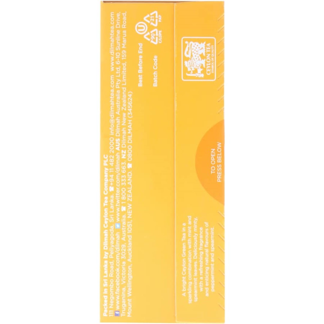 Dilmah Green Tea Moroccan Mint