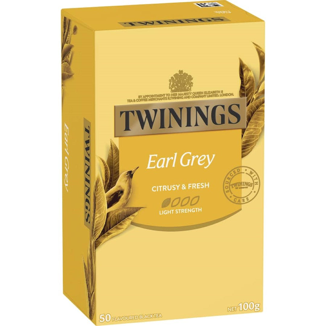 Twinings Tea Earl Grey Bags 50pack