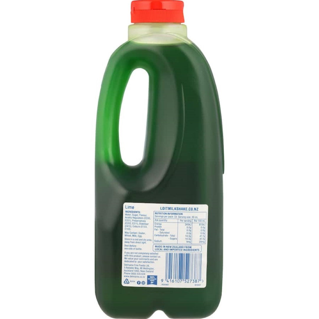 The Longest Drink In Town Milk Flavouring Lime 1L