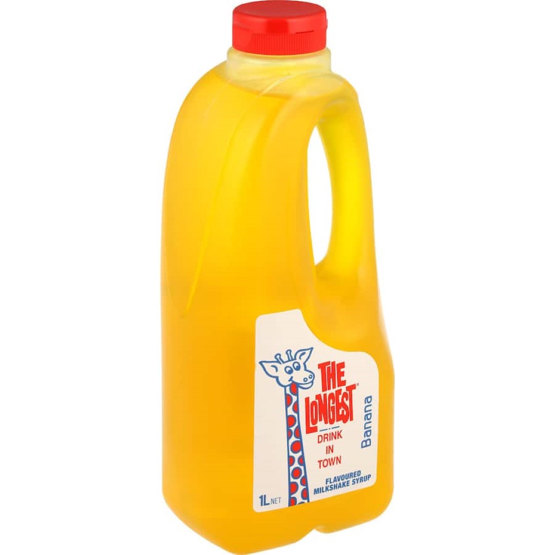 The Longest Drink In Town Milkshake Syrup Banana 1L