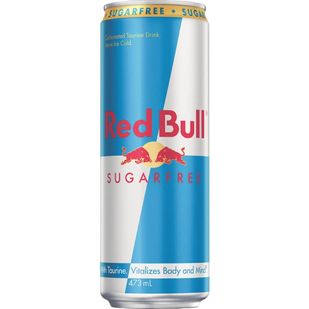 Red Bull Energy Drink Sugar Free Single can 473mL
