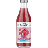 Barkers Fruit Syrup Lite Rhubarb & Rasp, Rosehip 710mL
