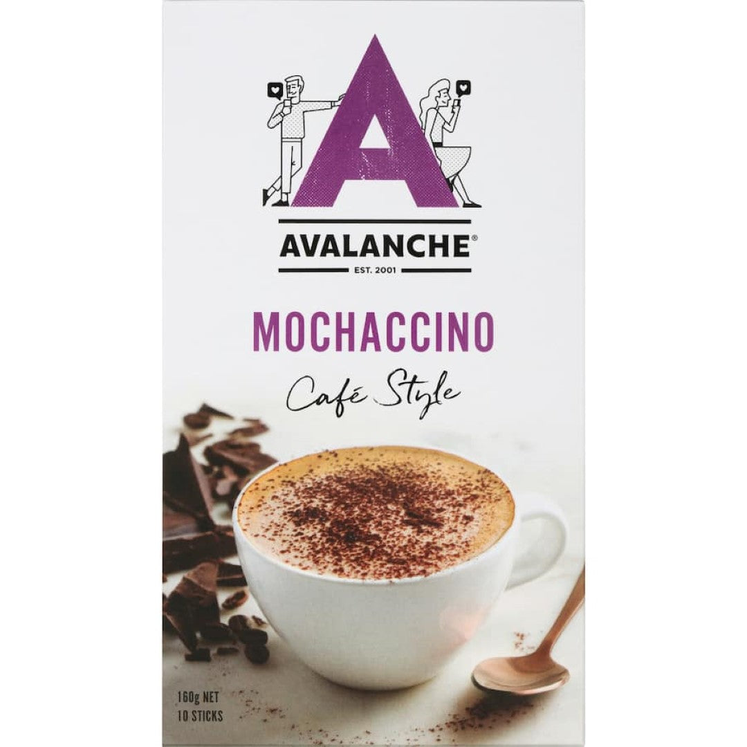 Avalanche Coffee Sachets Mochaccino 10 pack 160g