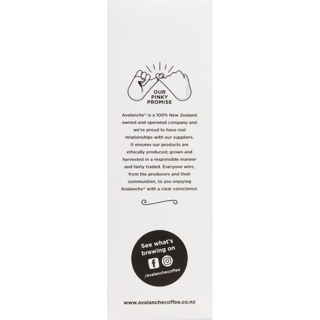 Avalanche Coffee Sachets Vanilla Latte 10 pack 160g