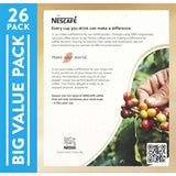 Nescafe Coffee Sachets Cappuccino 26pack