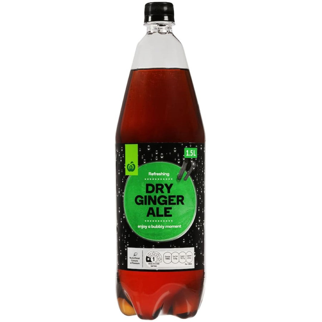 Woolworths Mixers Dry Ginger Ale 1.5L