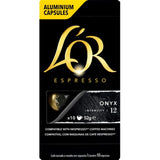 L'or Coffee Capsules Onyx Intensity 12 10pack