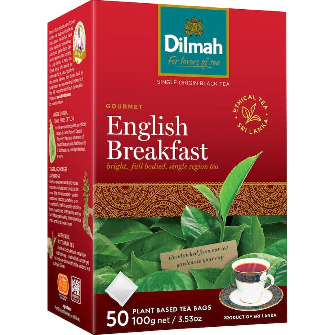 Dilmah Tea English Breakfast Tagless