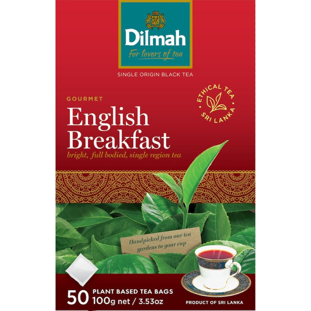 Dilmah Tea English Breakfast Tagless
