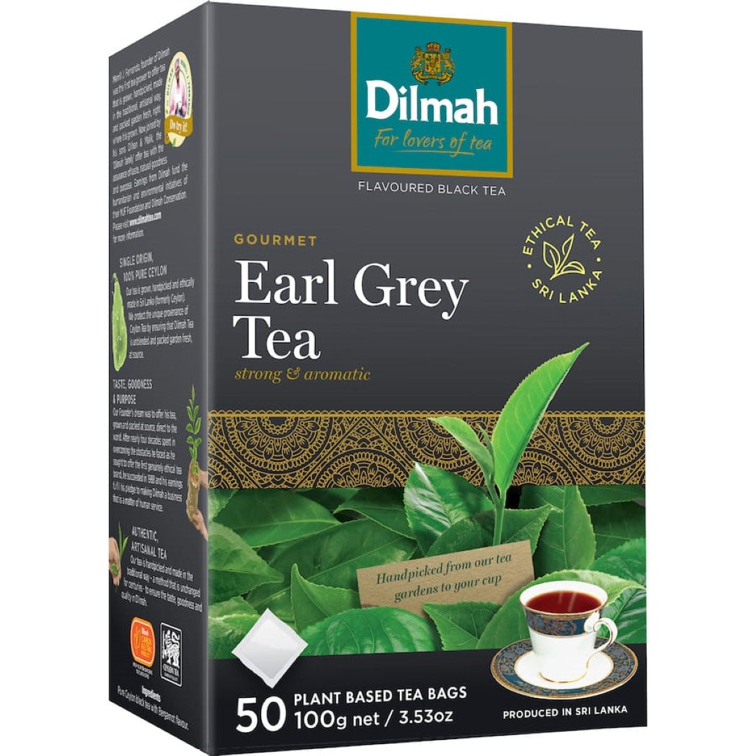 Dilmah Tea Earl Grey Tagless