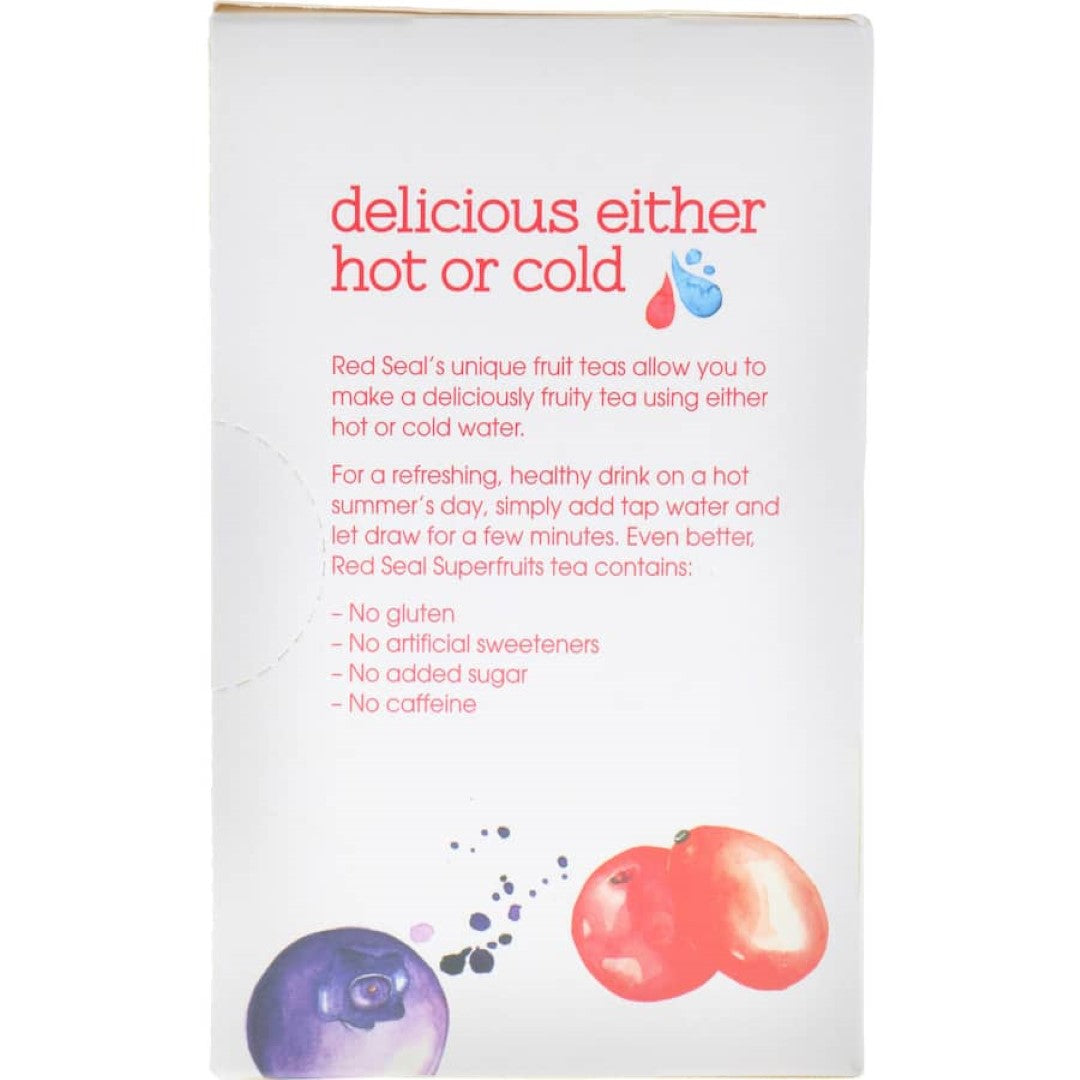 Red Seal Fruit Tea Superfruits Bags 20pack