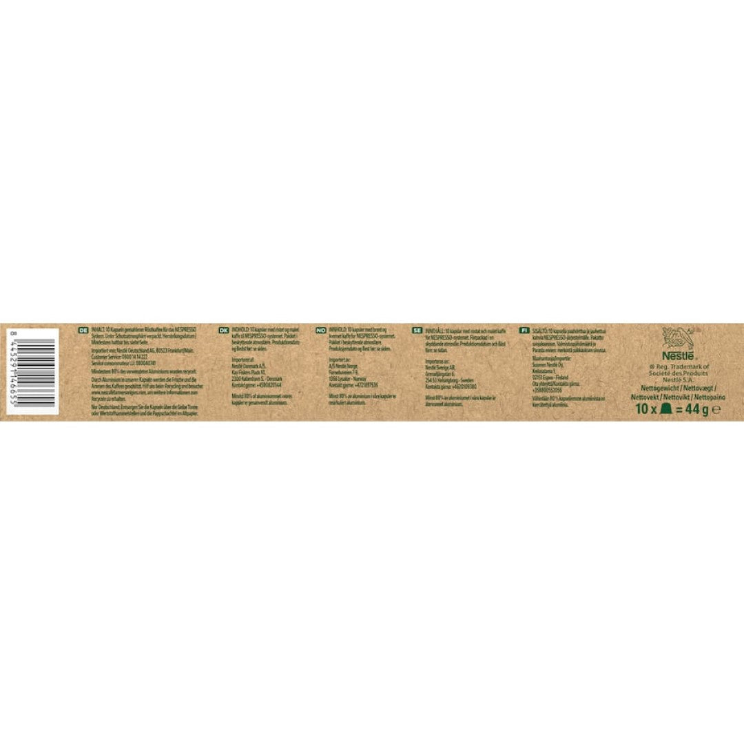 Nescafé Farmers Origins Coffee Pods Brazil Lungo 10 pack