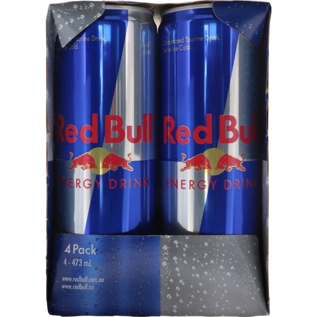 Red Bull Energy Drink  473ml cans 4pack