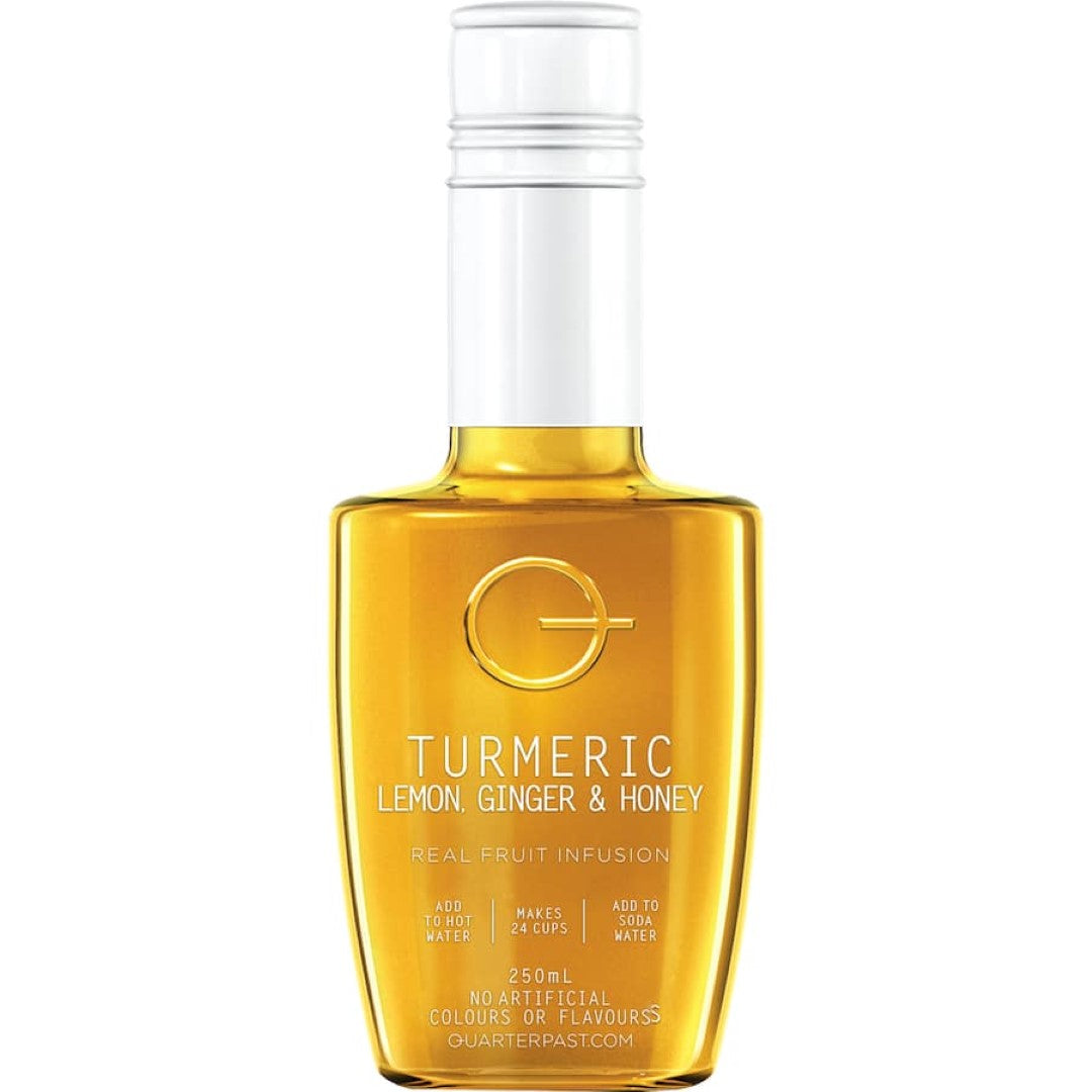 Quarterpast Fruit Syrup Turmeric Lemon