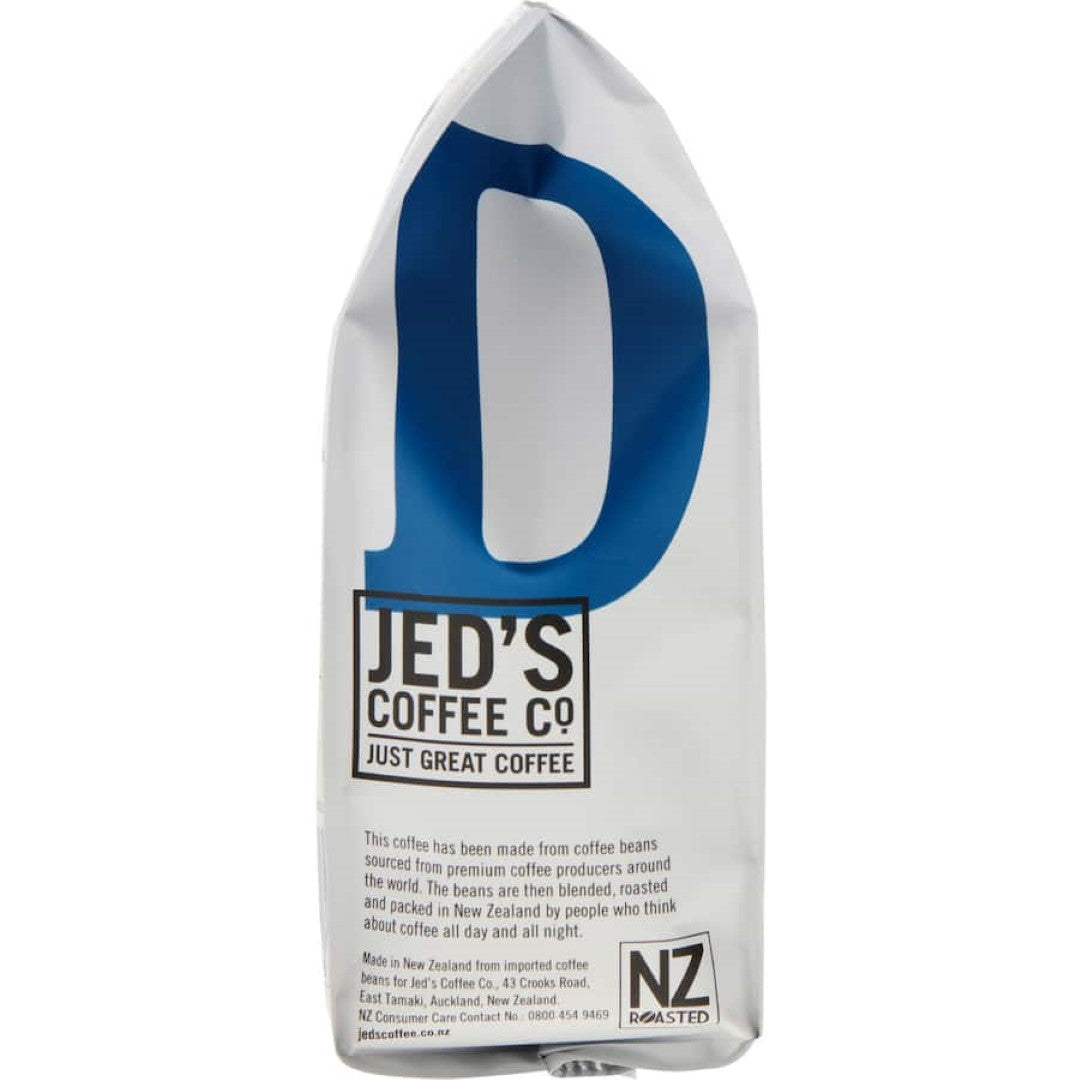 Jed's Plunger Grind Coffee 4 Very Strong Decaf 180g