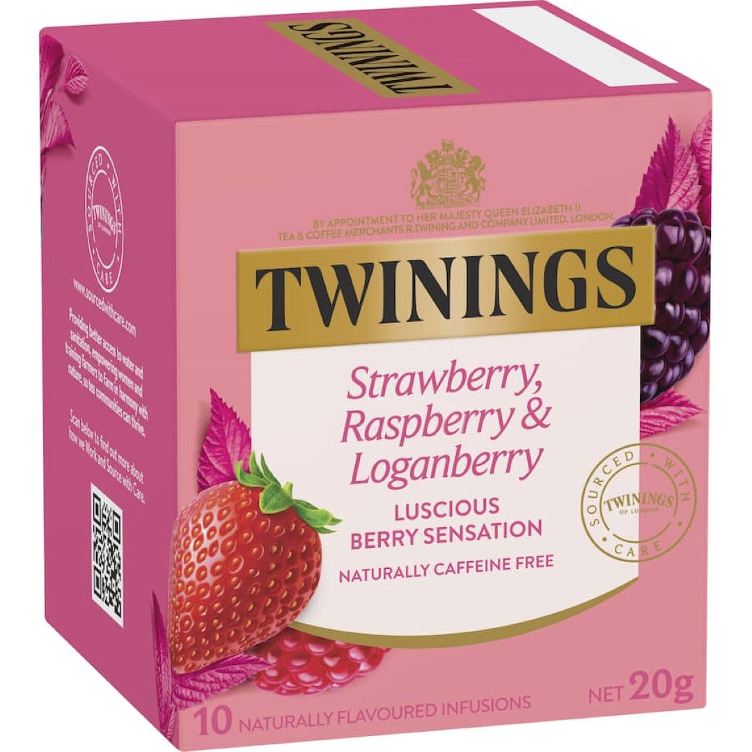 Twinings Fruit Tea Rasberry Strawberry Loganberry