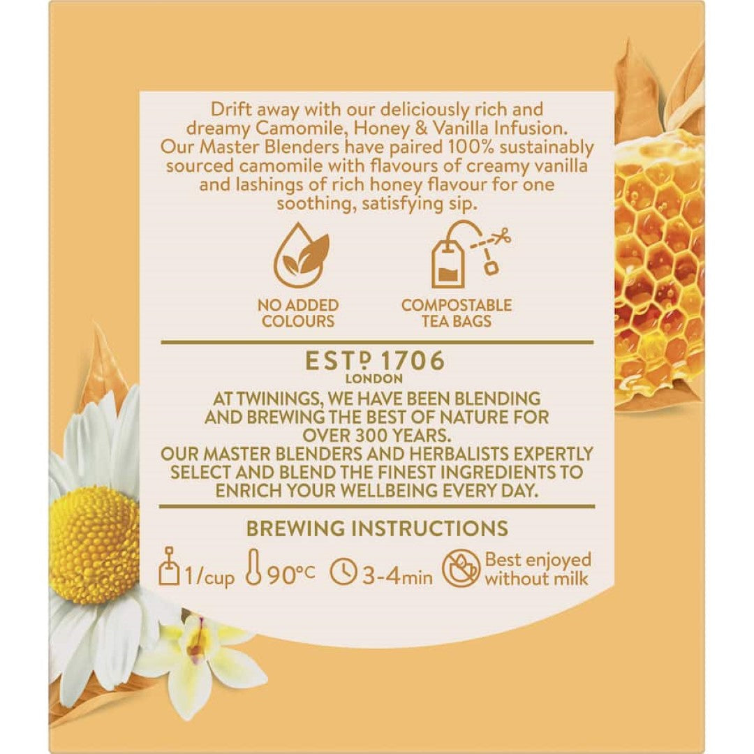 Twinings Infusions Herbal Tea Camomile, Honey & Vanilla