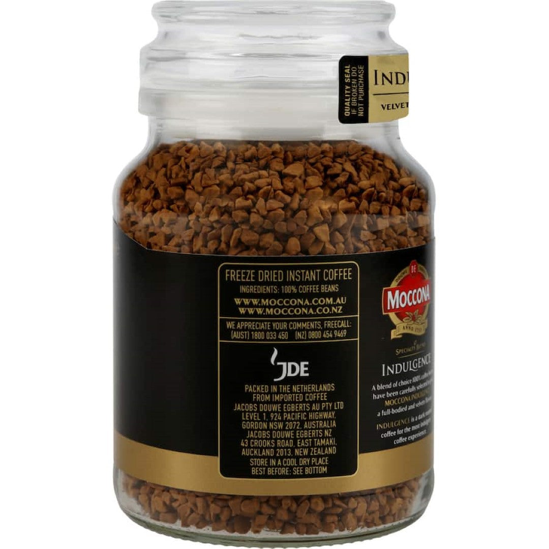 Moccona Instant Coffee Indulgence Specialty Blend 100g jar