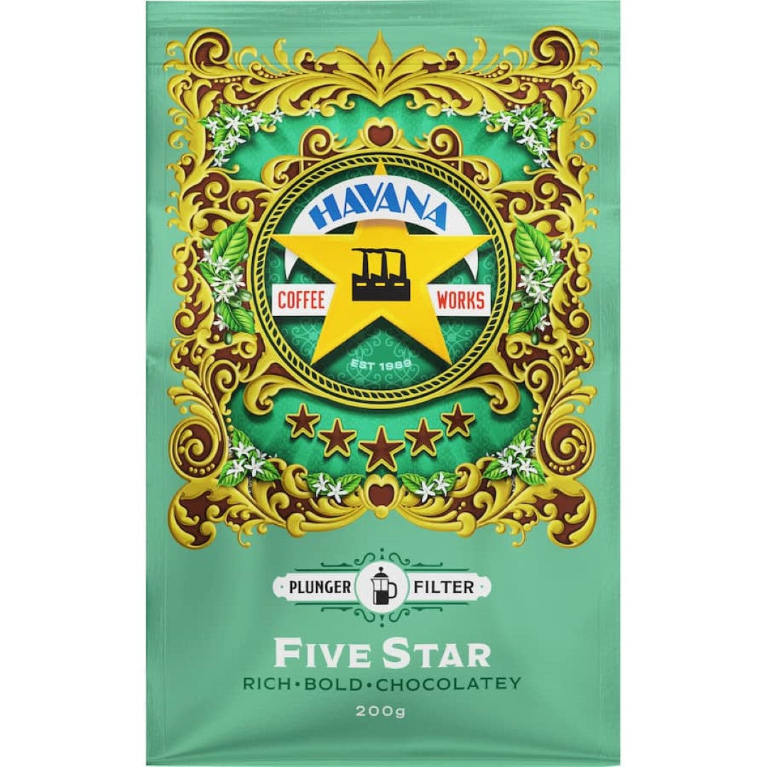 Havana Plunger Grind Five Star 200g