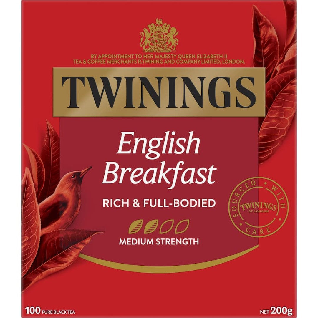 Twinings Tea English Breakfast Bags 100pack