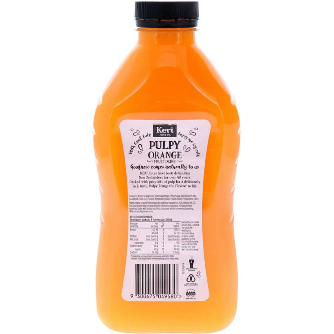Keri Pulpy Fruit Drink Orange 1L