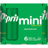 Sprite Lemonade Lemon Lime 250ml cans 6pack