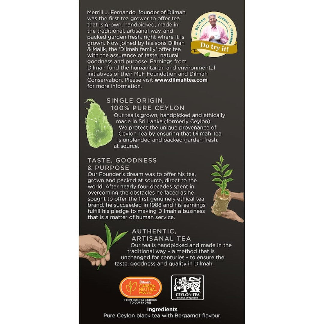 Dilmah Tea Earl Grey Extra Strength