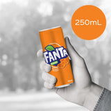 Fanta Soft Drink  250ml cans 6pack