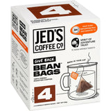 Jed's Coffee Bean Bags 4 Very Strong 10pack
