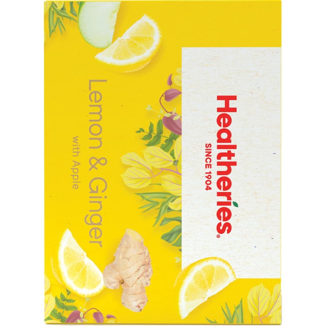 Healtheries Fruit Tea Lemon & Ginger 40ea