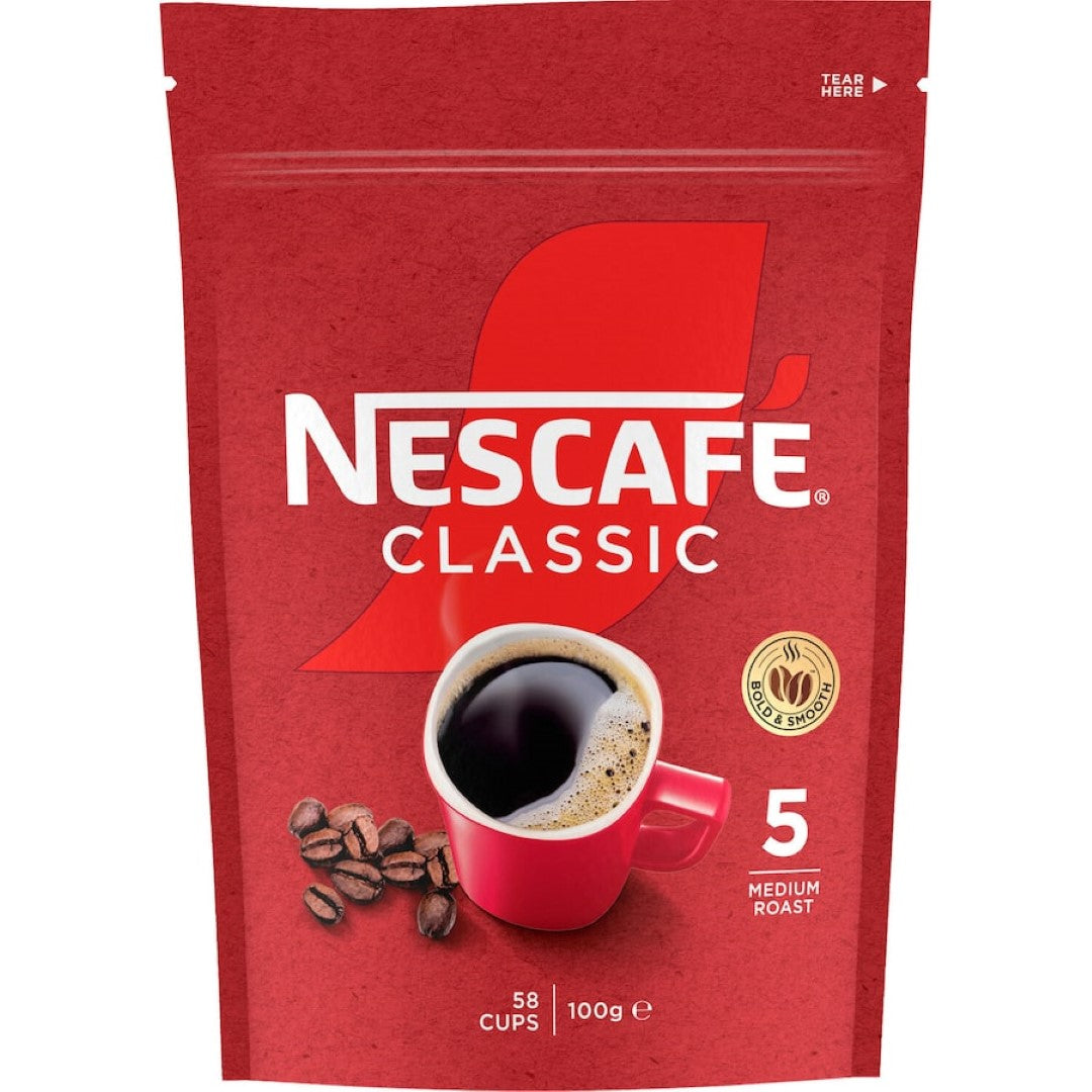 Nescafé Classic Instant Coffee  Pouch 100g