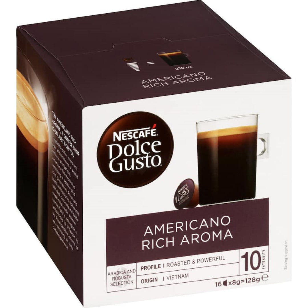 Nescafé Dolce Gusto Coffee Pods Americano Rich Aroma 16 pack