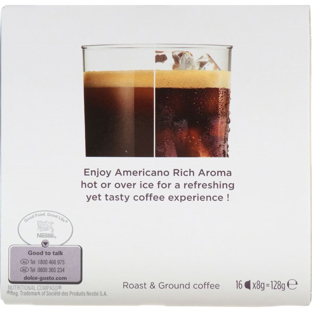 Nescafé Dolce Gusto Coffee Pods Americano Rich Aroma 16 pack