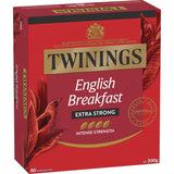 Twinings Tea English Breakfast Extra Strong Bags 80pack