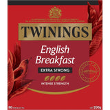 Twinings Tea English Breakfast Extra Strong Bags 80pack