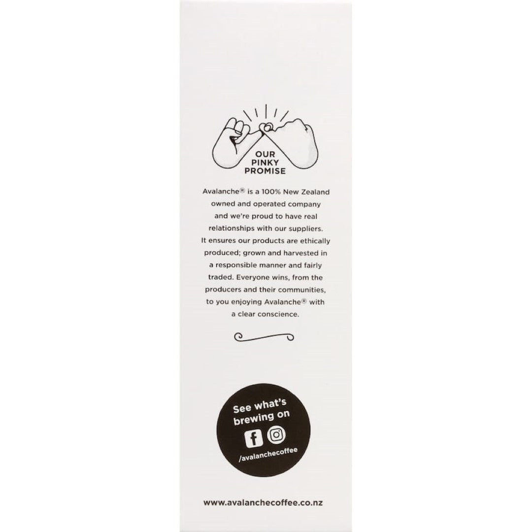 Avalanche Coffee Sachets 99% Sugar Free Mochaccino 10 pack 160g