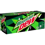 Mountain Dew Soft Drinks  10pack