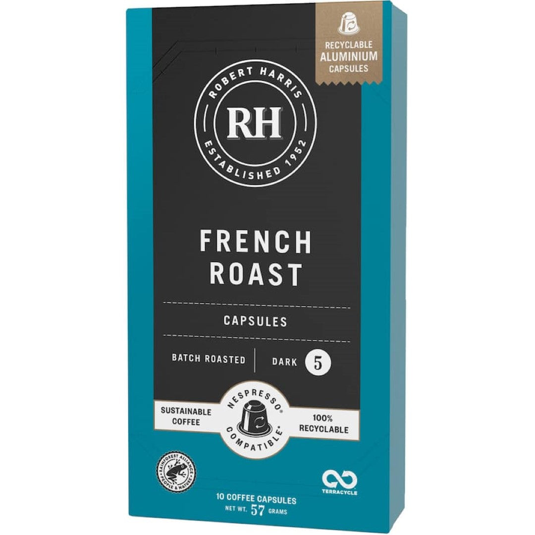 Robert Harris Coffee Pods French Espresso 10pack