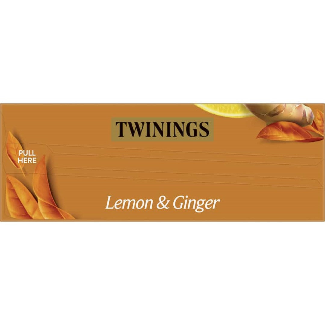 Twinings Fruit Tea Lemon & Ginger Bags 80pack