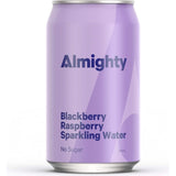 Almighty Sparkling Water Blackberry 330ml cans 6pack
