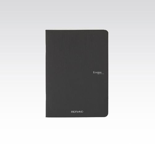 Fabriano Ecoqua Original Stapled - 90gsm Graph 5mm A5 Black 40 Sheets