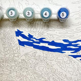 Paint By Numbers - Flamingo Love