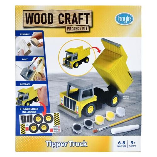 Boyle WoodCraft Kits 6-8 Years - Tipper Truck