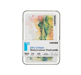 Reeves Watercolour Postcard Sets - Tin Set - White