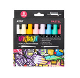 Kent Urban Acrylic Paint Marker Sets Medium - Pastel Pack 8